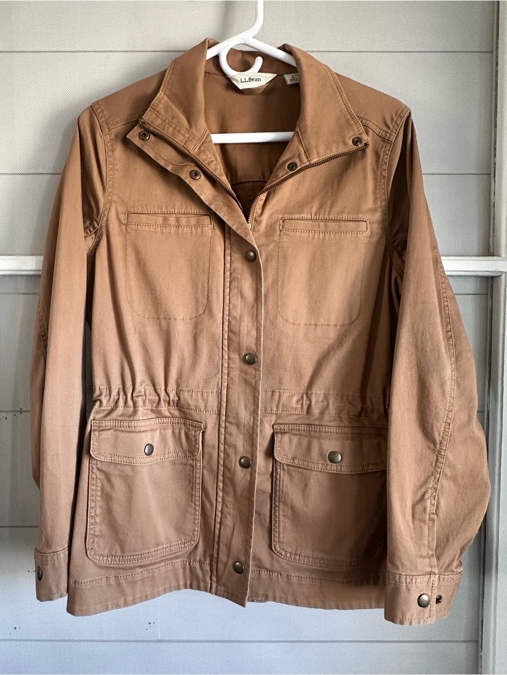 L.L. Bean Women's Caramel Utility Jacket